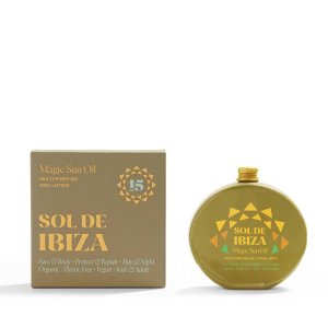 SOL DE IBIZA - VISO E CORPO MAGIC SUN OIL SPF 15- confezione da 100ml