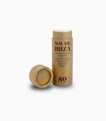 SOL DE IBIZA - CREMA SOLARE BIO SPF 50- stick da 45g